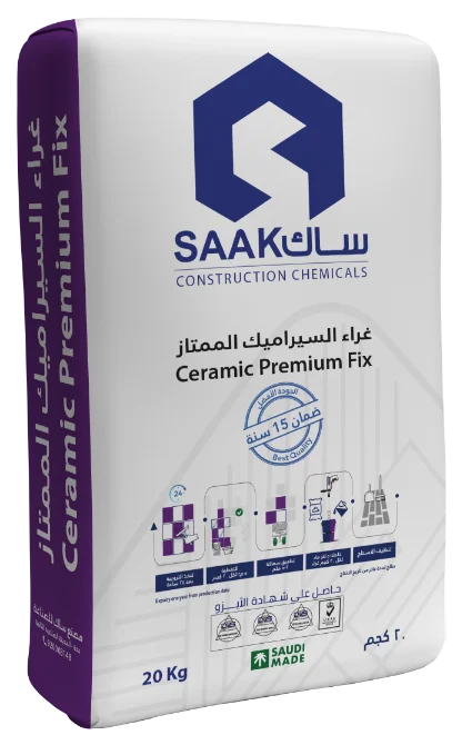 غراء السيراميك الممتاز C1 من ساك