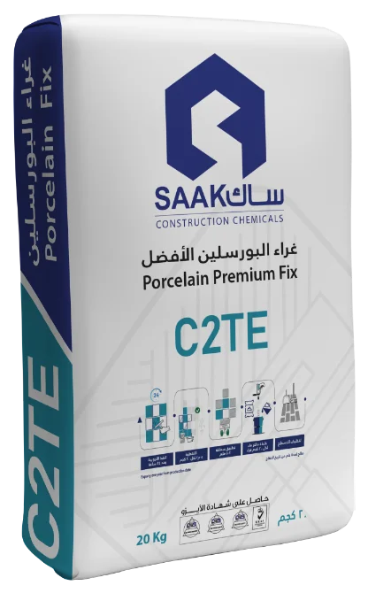 غراء البورسلين الأفضل C2TE من ساك